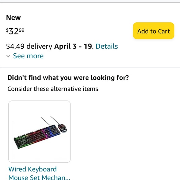 D500 LED Keyboard - Picture 5 of 6